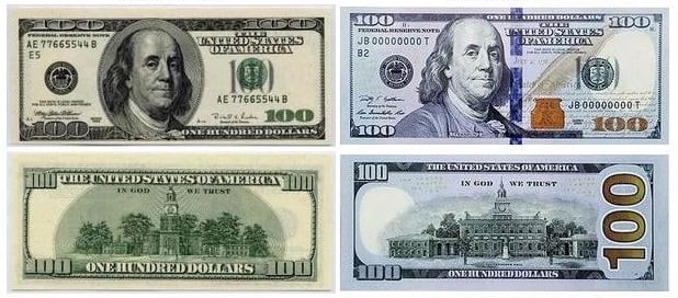 Как бесплатно обменять доллары старого образца на новые